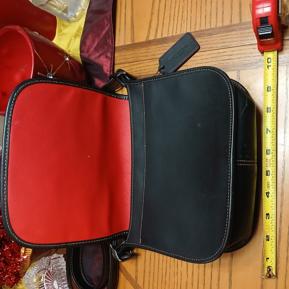 Coach DISNEY MICKEY  MOUSE LEATHER CROSSBODY  COACH - Picture 3 of 12